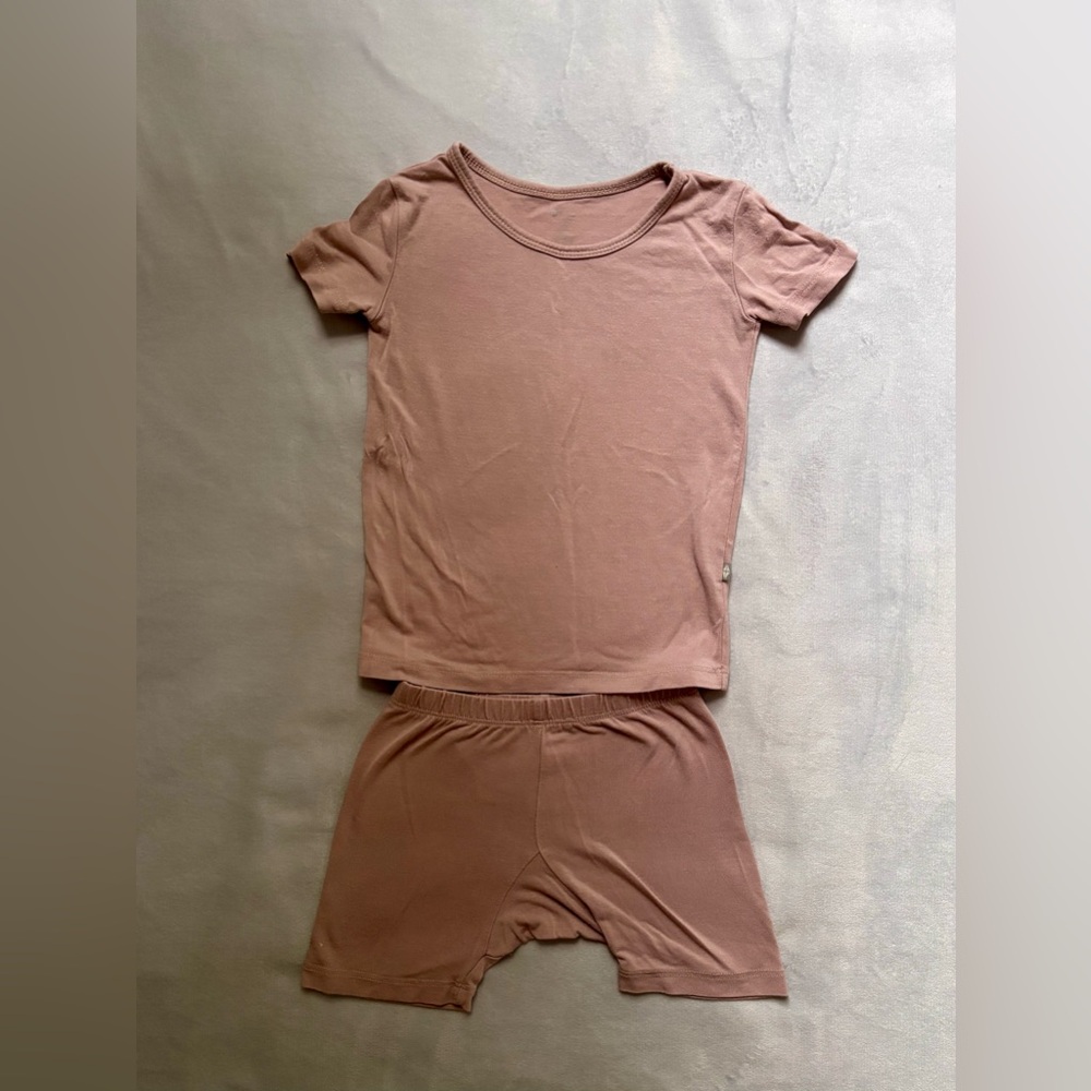 Kyte Baby Short Sleeve Pajamas in Sunset 2T